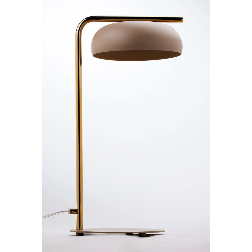 Tischlampe OLAF 1xGX53/12W/230V beige/gold