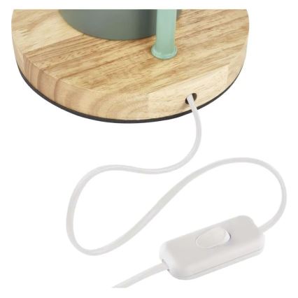 Tischlampe POPPY 1xE27/25W/230V grün