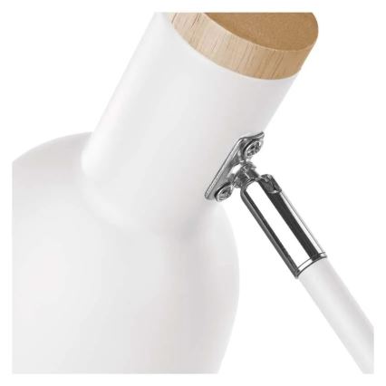 Tischlampe POPPY 1xE27/25W/230V weiß