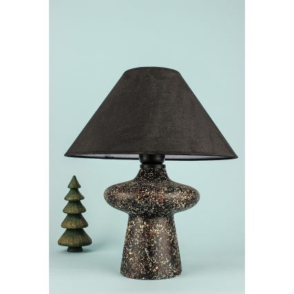 Tischlampe RAMZES 1xE27/40W/230V schwarz