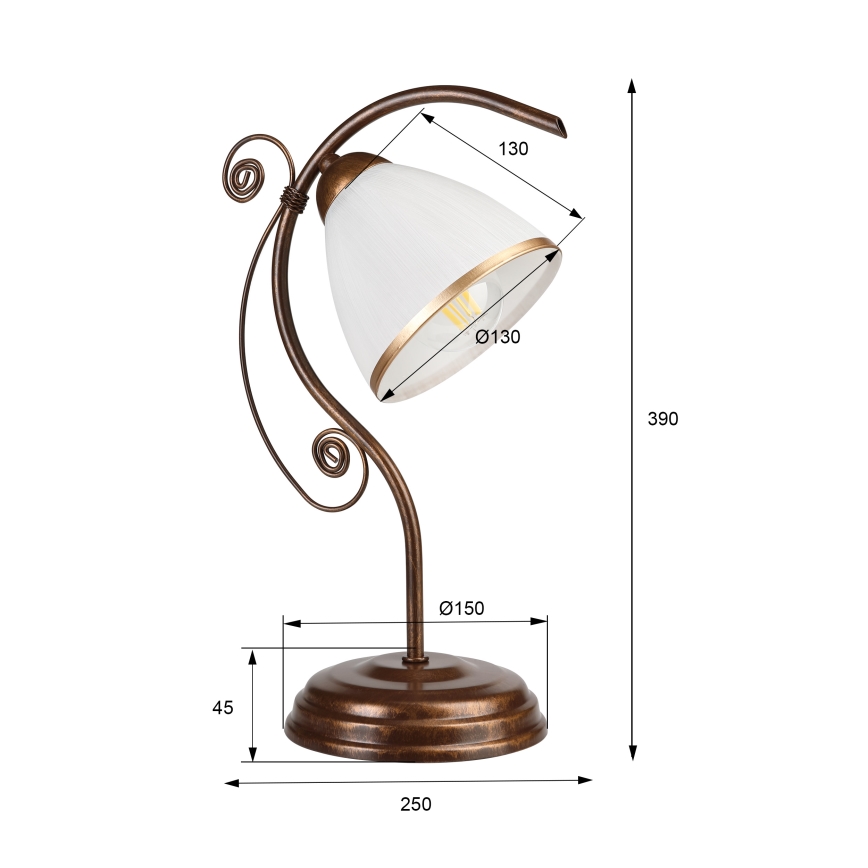 Tischlampe RETRO II 1xE27/60W/230V