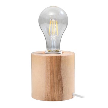 Tischlampe SALGADO 1xE27/15W/230V Buche