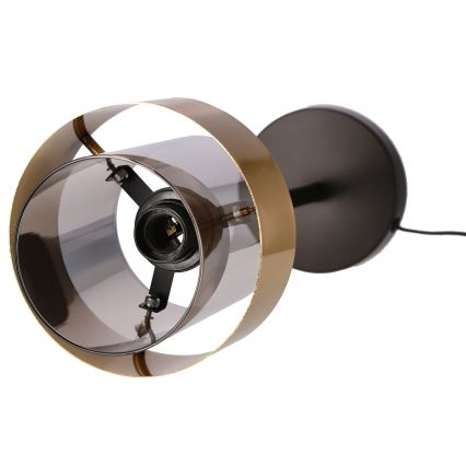 Tischlampe SPIEGA 1xE27/60W/230V golden/schwarz