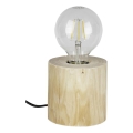 Tischlampe TRABO 1xE27/25W/230V Kiefer
