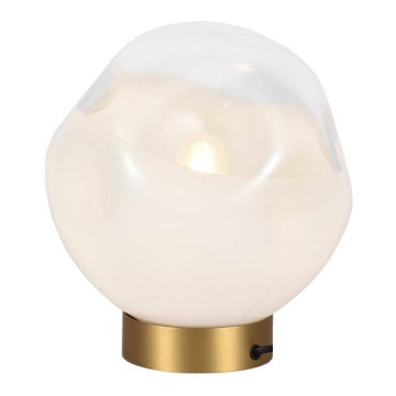 Tischlampe VANA 1xE27/40W/230V creme/gold