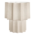 Tischlampe WAVY 1xE27/14W/230V beige