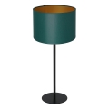 Tischleuchte ARDEN 1xE27/60W/230V d 25 cm grün/golden