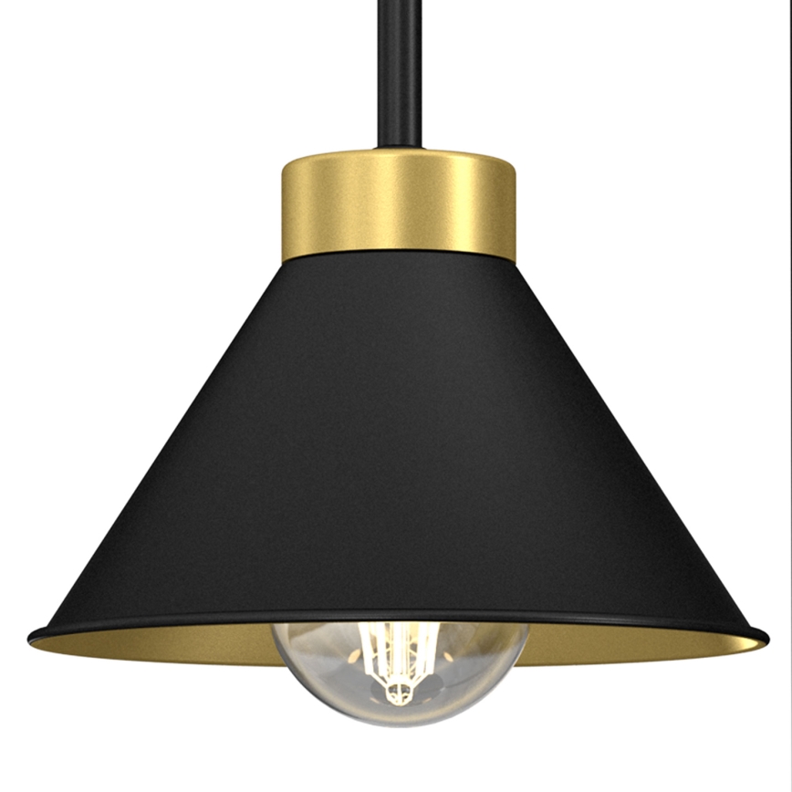 Tischleuchte DEMET 1xE27/15W/230V schwarz/golden