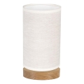 Tischleuchte FIRE 1xE27/25W/230V Eiche/beige Eiche