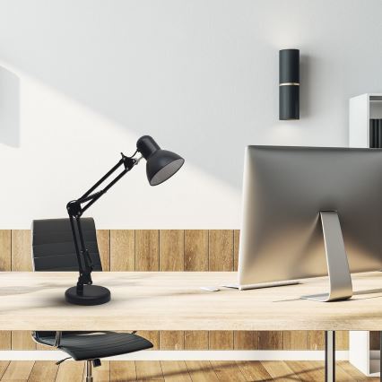 Tischleuchte NEXA 1xE27/60W/230V schwarz