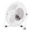 Tischventilator 1,75 W / 5 V USB, Ø 18 cm, weiß