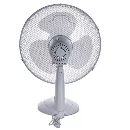 Tischventilator 40W 34cm weiß