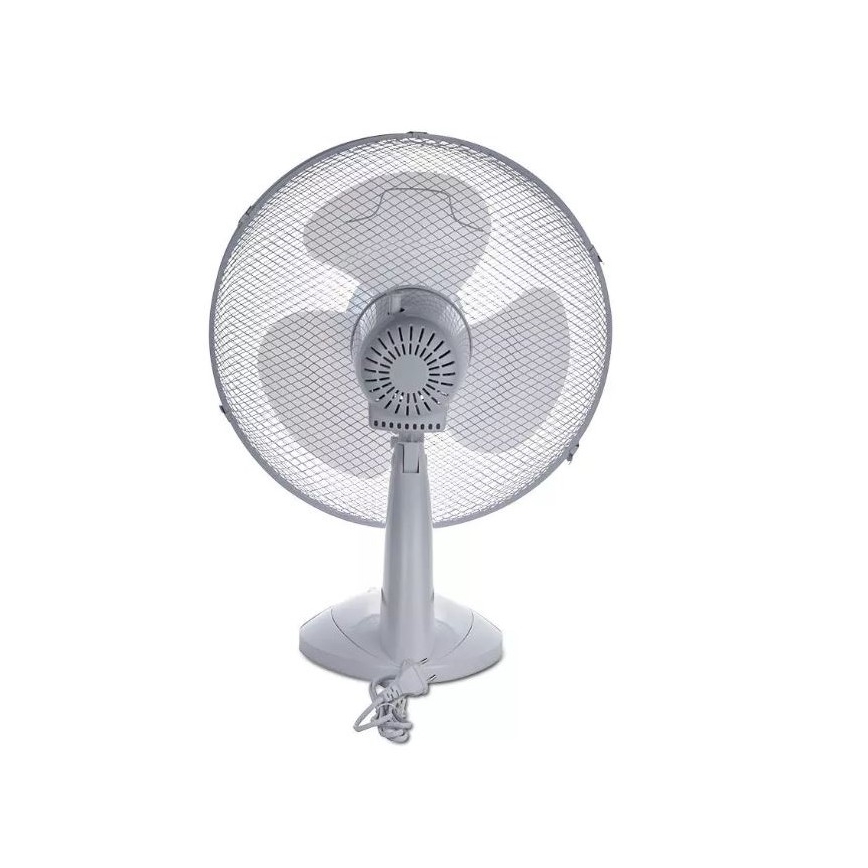 Tischventilator 40W 34cm weiß