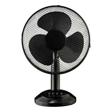 Tischventilator VIENTO, 40 W/230 V, schwarz