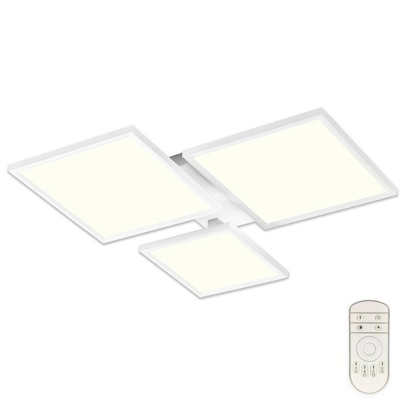 Top Light - Dimmbare LED-Aufbauleuchte MERKUR LED/50W/230V 3000-6500K weiß + Fernbedienung