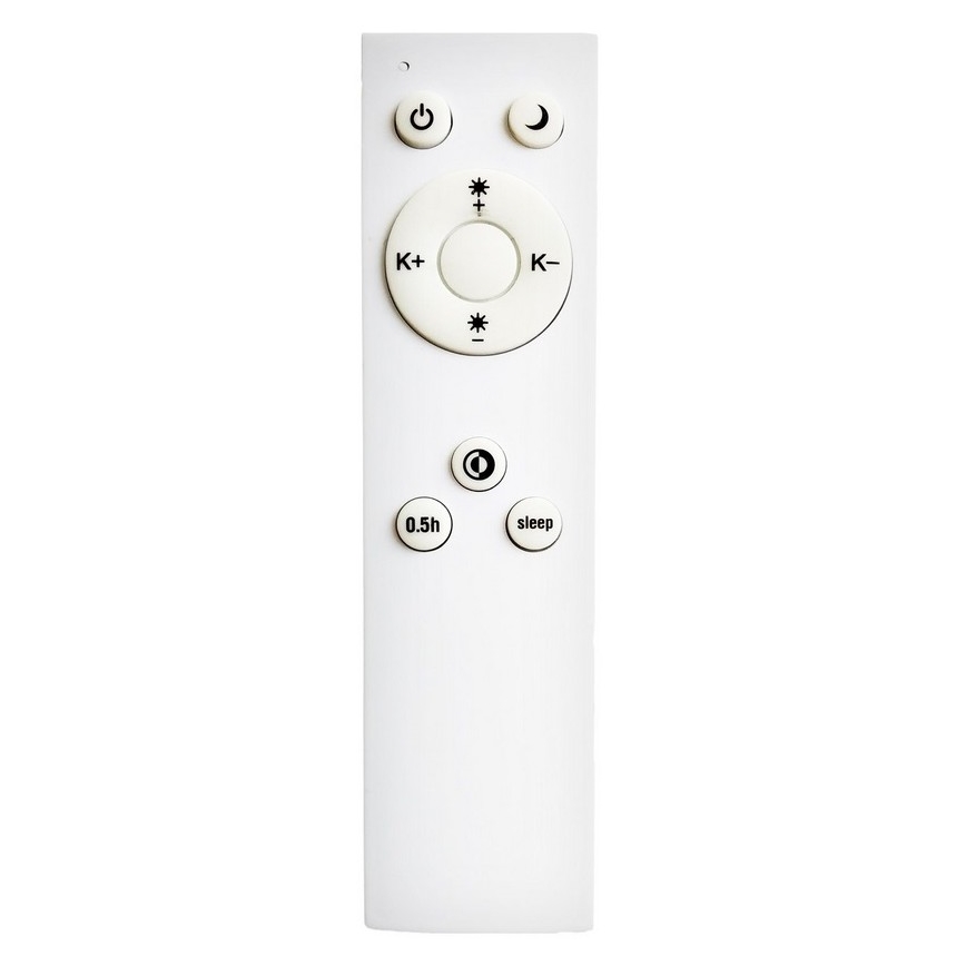 Top Light - Dimmbare LED-Deckenleuchte DEKOR LED/51W/230V d 40 cm 3000-6500K+ Fernbedienung