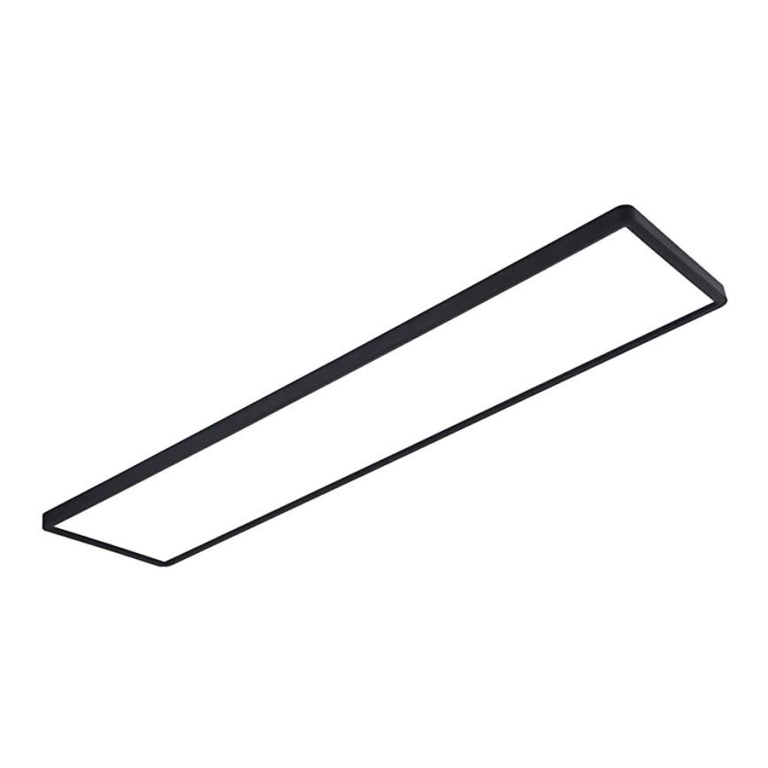 Top Light - Dimmbares LED-Aufbaupanel REVIT LED/70W/230V 3000-6500K 120x30 cm schwarz + Fernbedienung