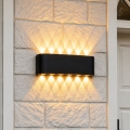Top Light - LED-Außenwandleuchte RAY LED/10W/230V 3000/4000/6500K IP54 schwarz