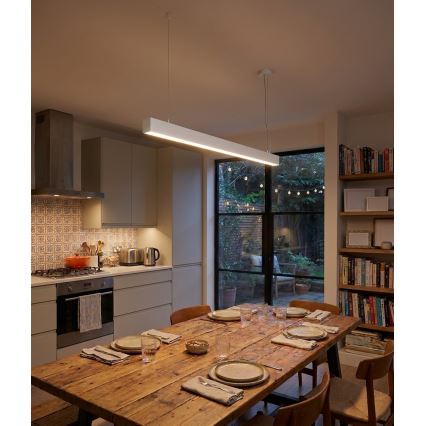 Top Light - LED Deckenaufbau- und Pendelleuchte HORIZON LED/40W/230V 3000/4000/6500K weiß