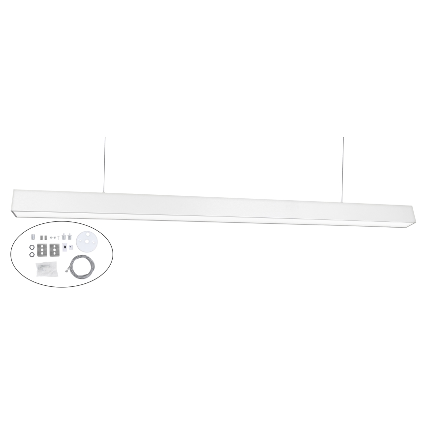 Top Light - LED Deckenaufbau- und Pendelleuchte HORIZON LED/40W/230V 3000/4000/6500K weiß