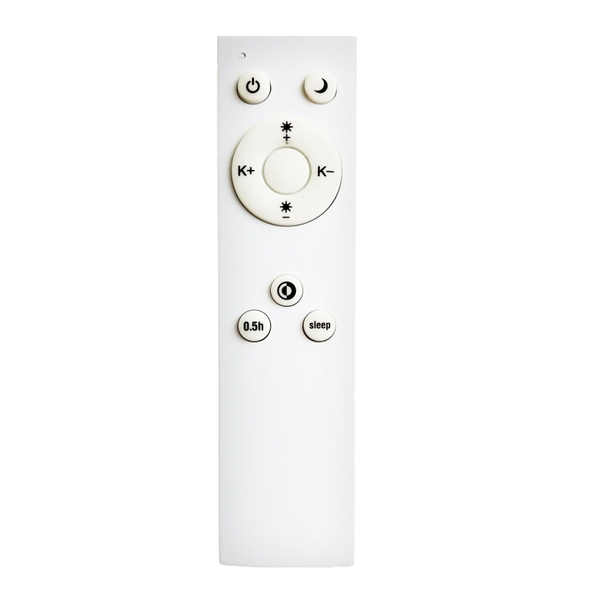 Top Light - LED-dimmbare Badezimmer-Deckenleuchte PETAL LED/60W/230V 3000-6500K IP44 Ø 59 cm weiß + Fernbedienung