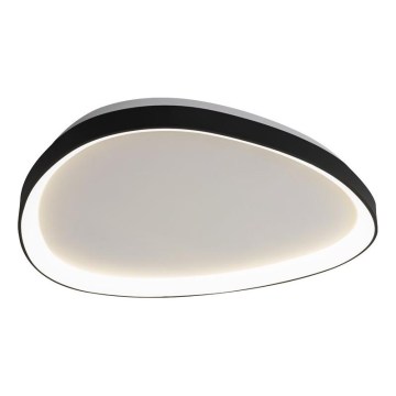 Top Light - LED-dimmbare Deckenleuchte ECLIPSE LED/55W/230V 3000-6500K Ø 60 cm schwarz + Fernbedienung