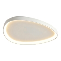 Top Light - LED-dimmbare Deckenleuchte ECLIPSE LED/55W/230V 3000-6500K Ø 60 cm weiß + Fernbedienung