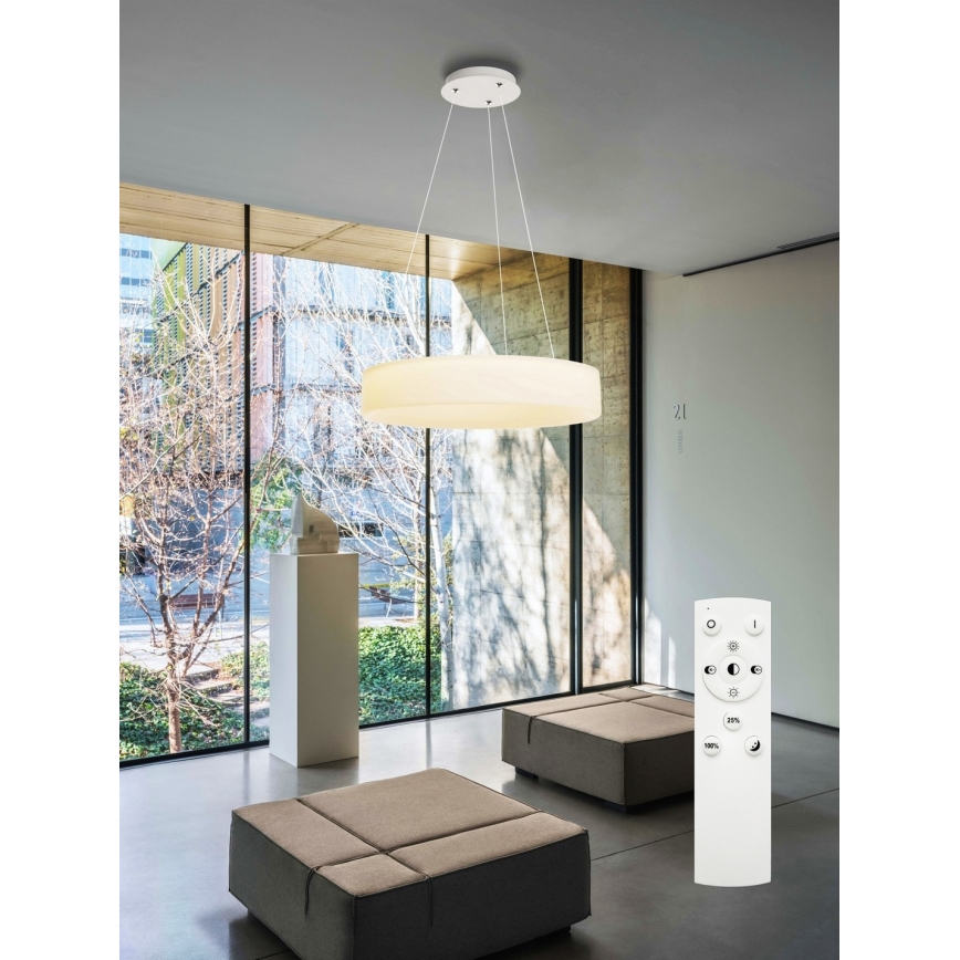 Top Light - LED Dimmbare Deckenleuchte HALO LED/40W/230V 3000-6500K Durchmesser 44 cm + Fernbedienung