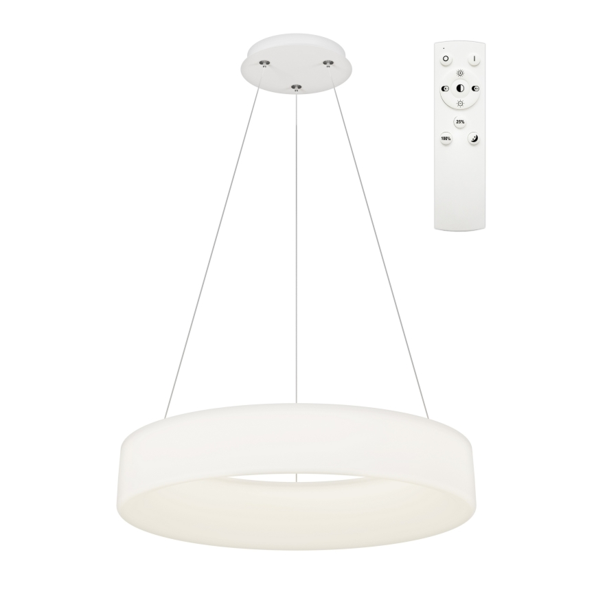 Top Light - LED Dimmbare Hängeleuchte HALO LED/60W/230V 3000-6500K Ø 60 cm + Fernbedienung