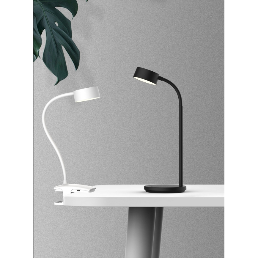 Top Light - LED Dimmbare Touch-Tischlampe BELLA LED/4,8W/5V 3000/4000/6500K schwarz