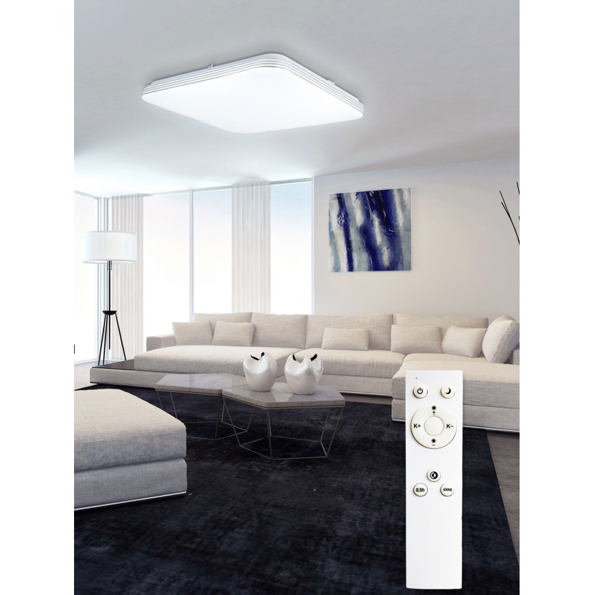 Top Light - LED dimmbare Deckenleuchte OCEAN LED/36W/230V 3000-6500K + Fernbedienung