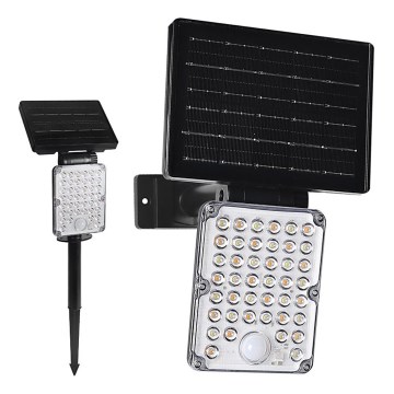 Top Light - LED-Solarleuchte mit 3-in-1-Sensor ZENITH LED/10W/3,7V 3000/4000/6500K IP54 2400 mAh