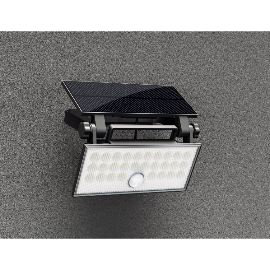 Top Light - LED-Solarwandstrahler mit Sensor HELEON PRO LED/8W/3,7V IP65 4000K 2600 mAh