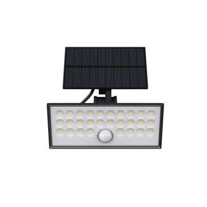 Top Light - LED-Solarwandstrahler mit Sensor HELEON VARIO LED/8W/3,7V IP65 4000K 2200 mAh + Fernbedienung