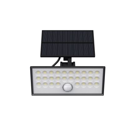 Top Light - LED-Solarwandstrahler mit Sensor HELEON VARIO LED/8W/3,7V IP65 4000K + Fernbedienung