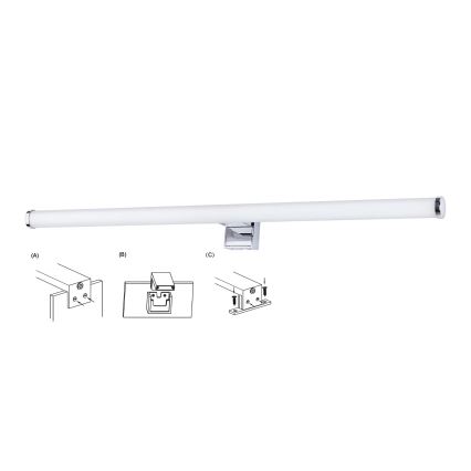 Top Light - LED-Spiegelbeleuchtung für Badezimmer OREGON LED/9W/230V 60 cm IP44