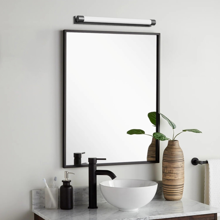 Top Light - LED-Spiegelleuchte für Badezimmer TURIA LED/12W/230V 3000/4000/6500K IP44 60 cm schwarz