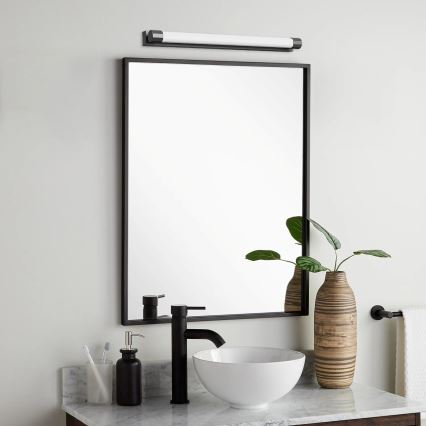 Top Light - LED-Badspiegelleuchte TURIA LED/8W/230V 3000/4000/6500K IP44 40 cm schwarz