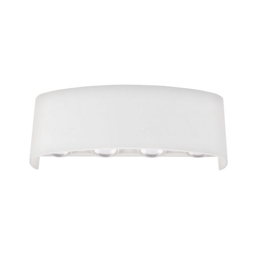 Top Light - LED-Wandleuchte für den Außenbereich RAY B LED/8W/230V IP44 4000K weiß