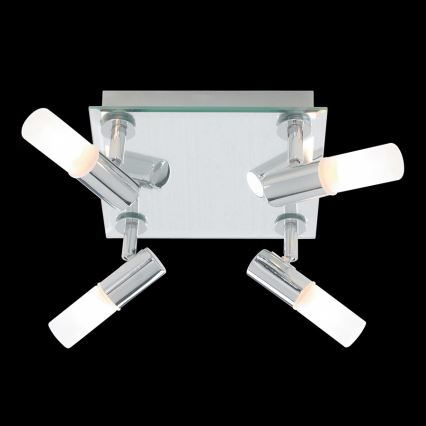 LED Badezimmer Rampenlicht LINATE 4H 4xG9/5W + 4xG9/25W