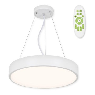 Top Light Metal 40BZ RC - LED dimmbare Hängeleuchte an Seil METAL LED/51W/230V weiß + Fernbedienung