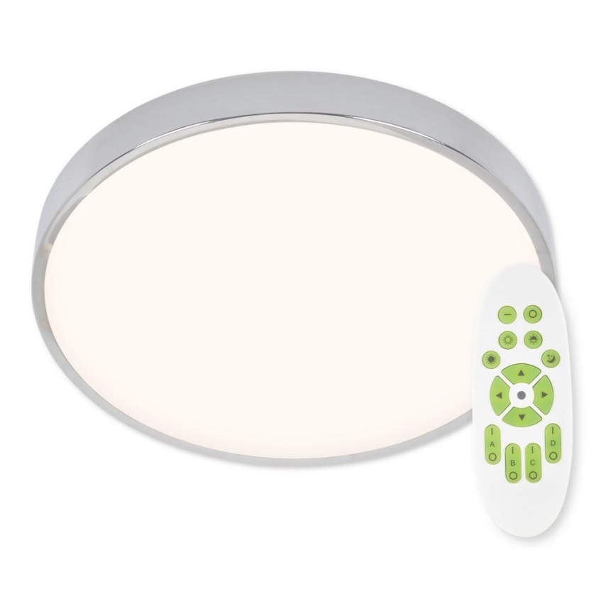 Top Light Metal 40CR RC - LED dimmbare Deckenleuchte METAL LED/51W/230V glänzender Chrom + Fernbedienung