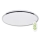 Top Light Silver KXL FB - Dimmbare LED-Deckenleuchte mit Fernbedienung SILVER LED/51W/230V