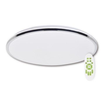 Top Light Silver KXL RC - LED dimmbare Deckenleuchte SILVER LED/51W/230V + Fernbedienung