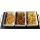 TORO Schalen‑Set mit Tablett, 3‑tlg., Keramik/Holz
