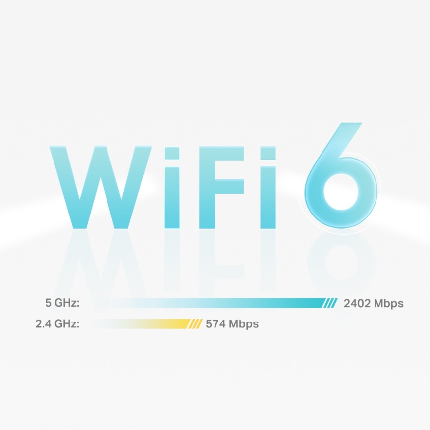 TP-Link - 2er-Set Deco X50 Wi-Fi 6 Mesh-System für das gesamte Zuhause