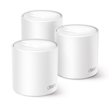 TP-Link - 3er-Set Wi-Fi 6 Mesh-System für das gesamte Zuhause Deco X10