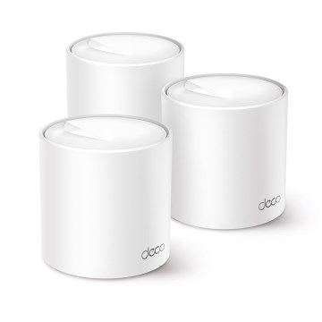 TP-Link - 3er-Set Wi‑Fi 6 Mesh-System für das gesamte Zuhause Deco X50