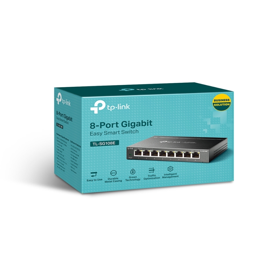 TP-Link - 8‑Port‑Gigabit Easy Smart Switch