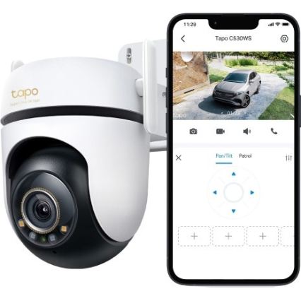 TP-Link - Außenkamera mit Sensor, Schutzart IP66, WLAN